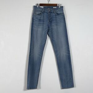 BLDWN Modern Slim Leg Jeans Mens Sz 31x32 Light Wash Button Fly